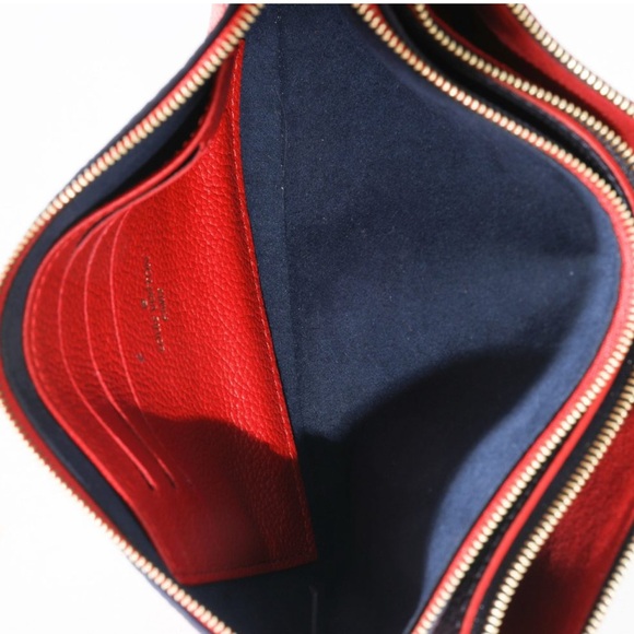 💎✨FULL INCLUSION ✨💎 LOUIS VUITTON Empriente Leather Multicolor double Pouchette! - Picture 7 of 7
